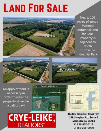 Plus de détails pour 8042 Pulaski Pike, Toney, AL - Terrain à vendre