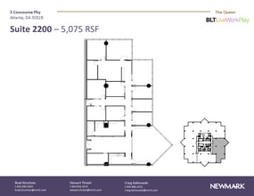 6 Concourse Pky NE, Atlanta, GA for lease Floor Plan- Image 1 of 1