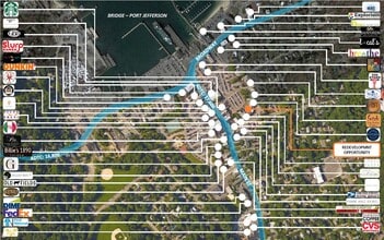 228 E Main St, Port Jefferson, NY - Aérien  Vue de la carte