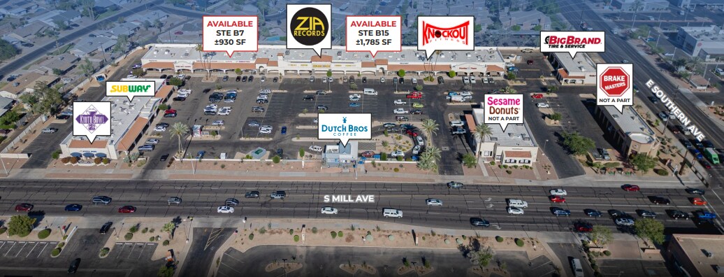 3119-3227 S Mill Ave, Tempe, AZ à louer Photo du bâtiment- Image 1 de 8