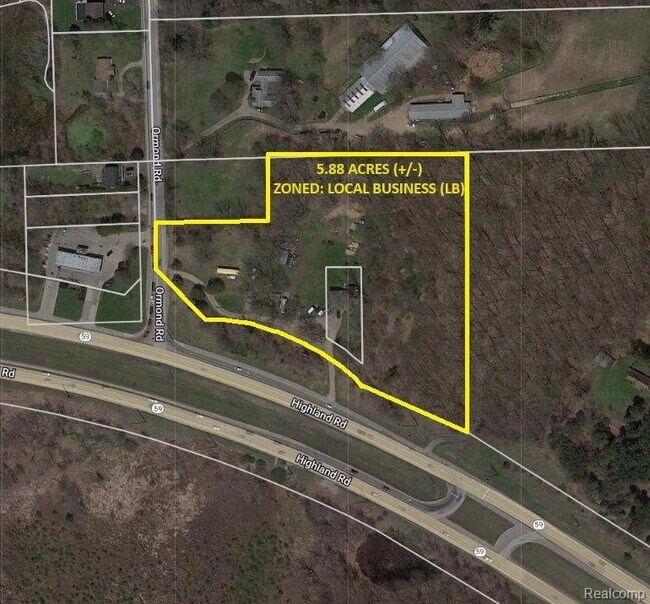 Plus de détails pour 1400-1412 Ormond Rd, White Lk, White Lake, MI - Terrain à vendre