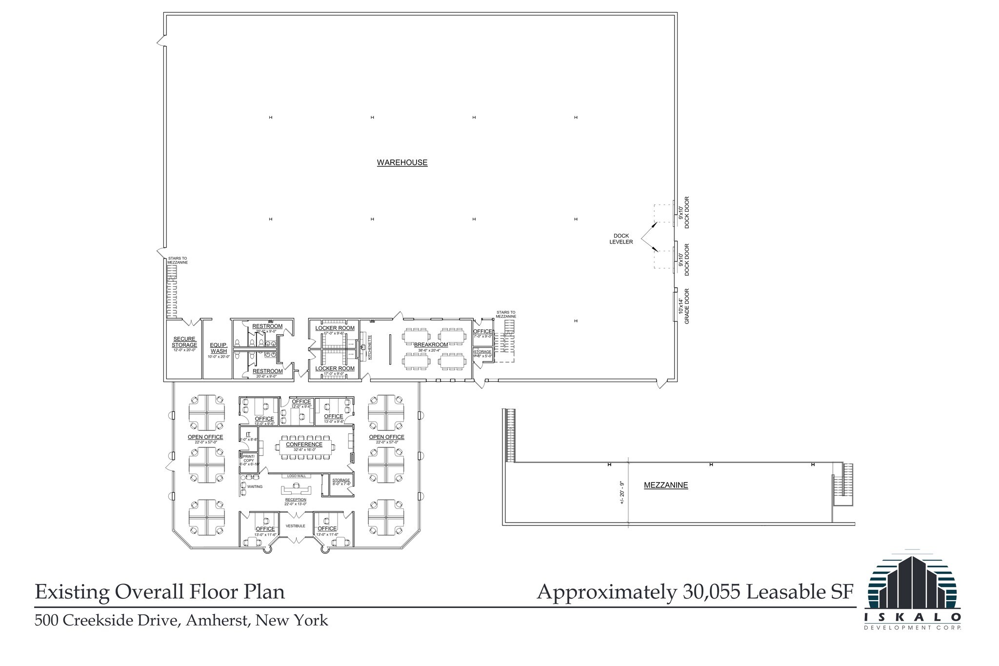 500 Creekside Dr, Amherst, NY à louer Plan de site- Image 1 de 1