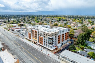 1017 S Bascom Ave, San Jose, CA - Aerial  map view