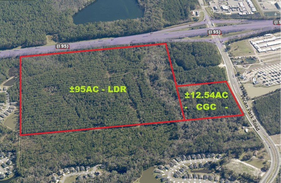 671 Pecan Park Rd, Jacksonville, FL à vendre - Aérien - Image 3 de 4