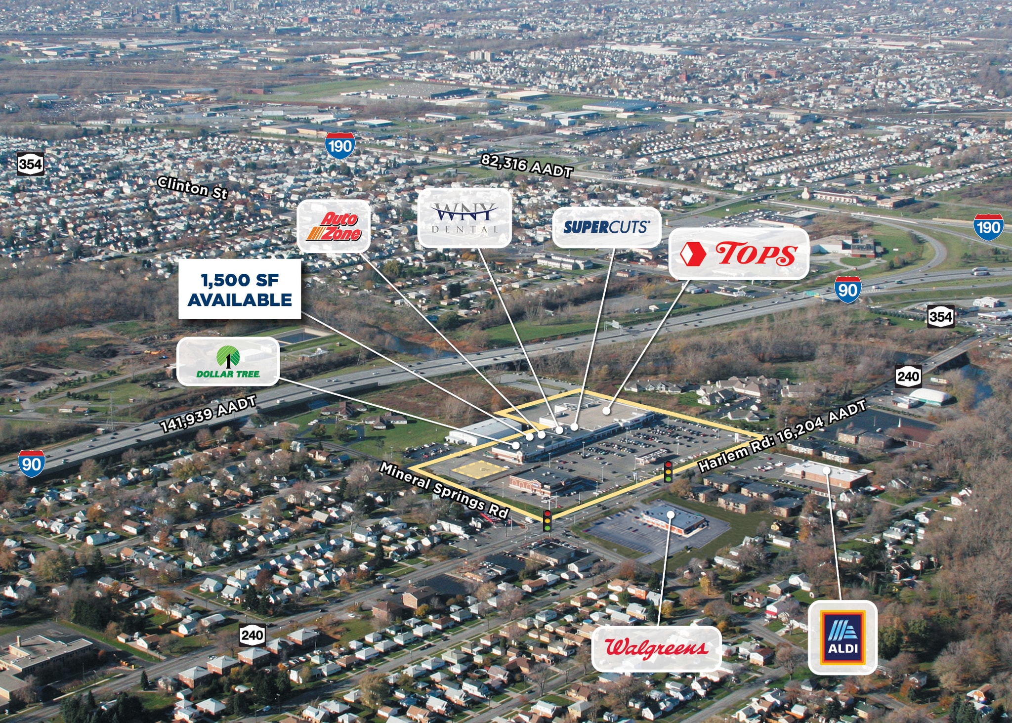 800-850 Harlem Rd, West Seneca, NY à louer Photo du bâtiment- Image 1 de 1