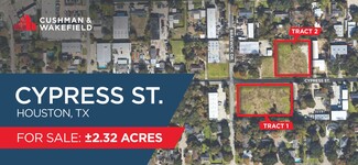 Plus de détails pour Cypress St, Houston, TX - Terrain à vendre