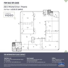 200 E Mitchell Dr, Phoenix, AZ à vendre Plan d’étage- Image 1 de 2