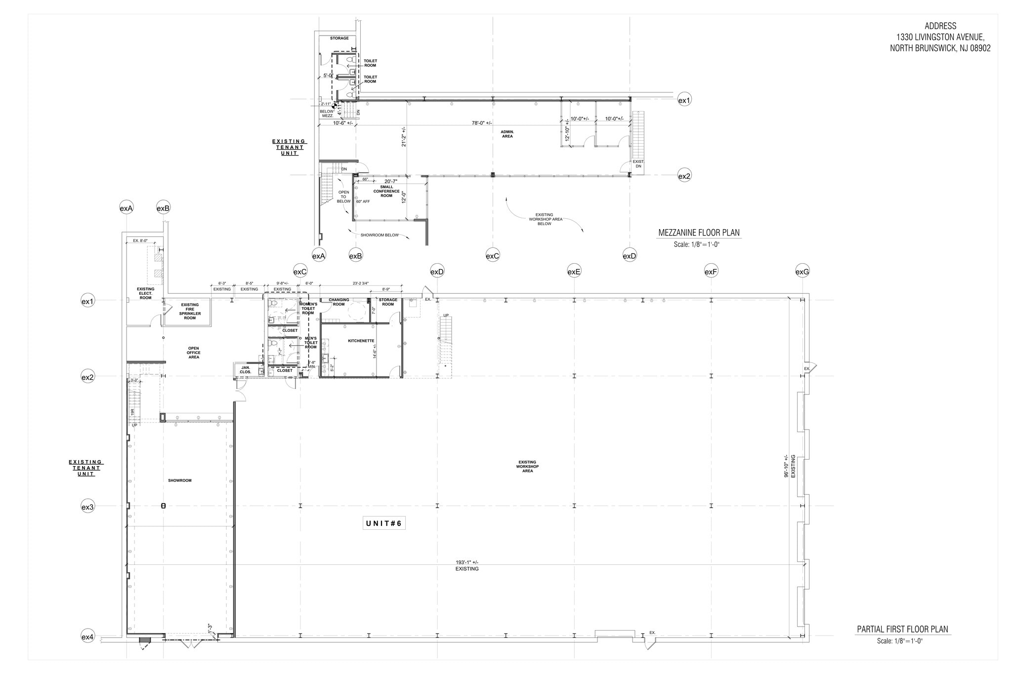 1330 Livingston Ave, North Brunswick, NJ à louer Plan de site- Image 1 de 14