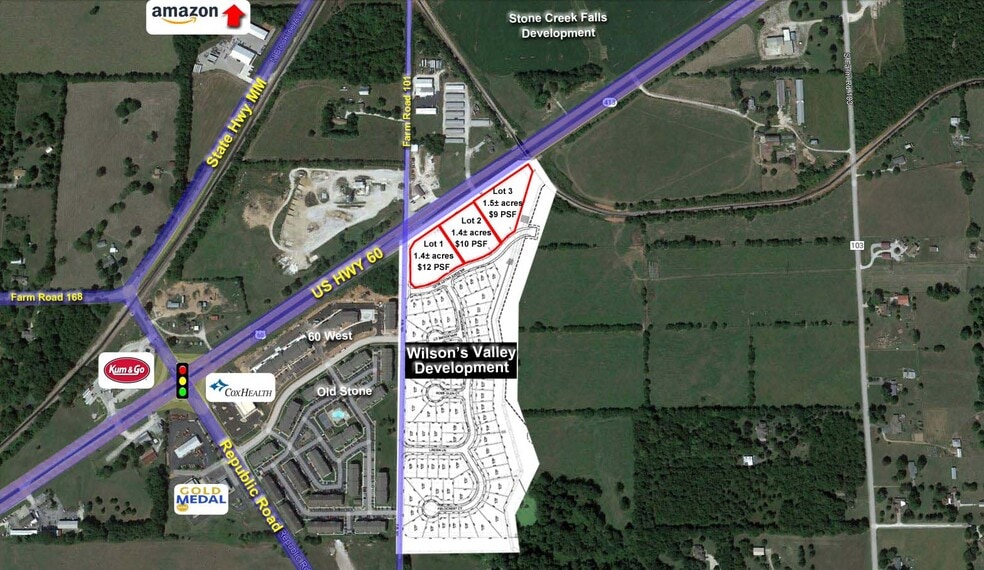 US 60, Republic, MO à vendre - Photo principale - Image 1 de 5