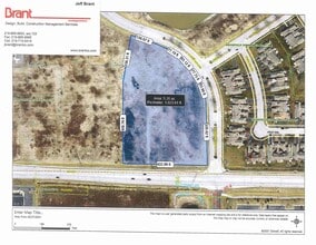 Broadway, Merrillville, IN - AÉRIEN Vue de la carte - Image1