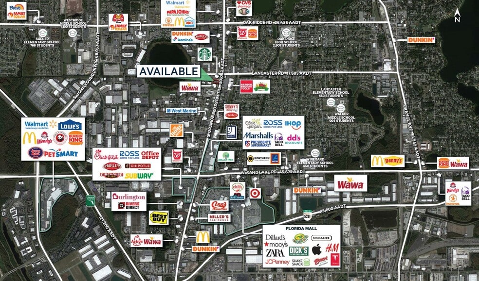 6920 S Orange Blossom Trl, Orlando, FL à louer - Photo du bâtiment - Image 2 de 3