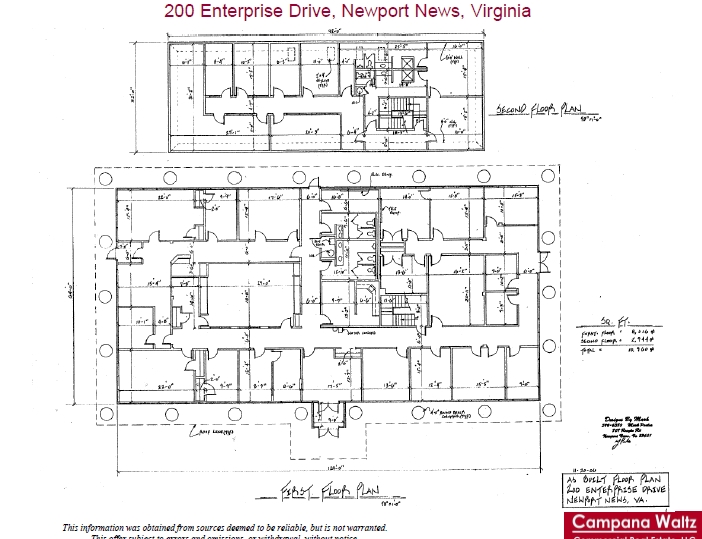 200 Enterprise Dr, Newport News, VA à vendre - Plan d’étage - Image 3 de 3