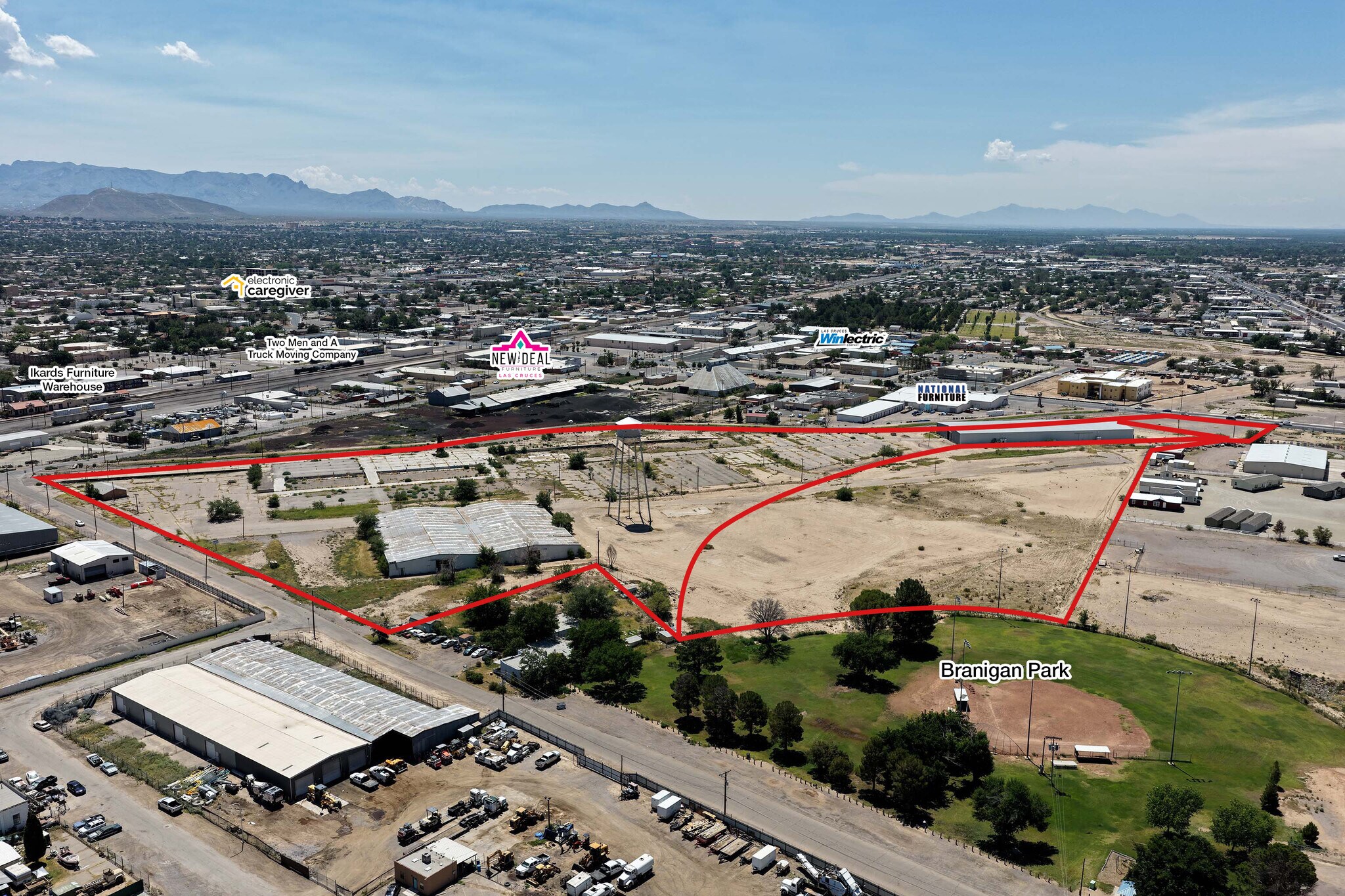 1053 Hayner Ave, Las Cruces, NM for sale Aerial- Image 1 of 19