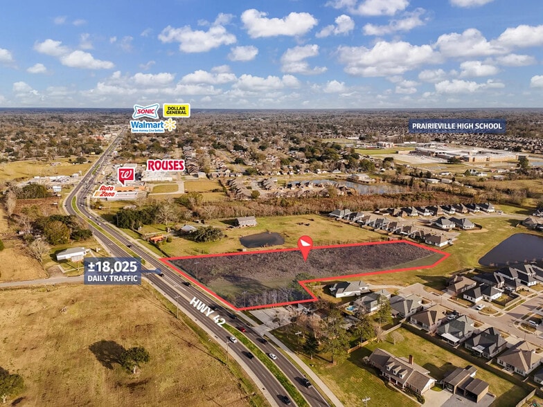 39392 Ironwood Ave, Prairieville, LA for sale - Aerial - Image 1 of 7