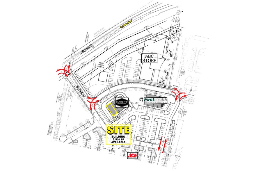 Airport Rd & Capital dr, Carthage, NC à louer - Plan de site - Image 3 de 5
