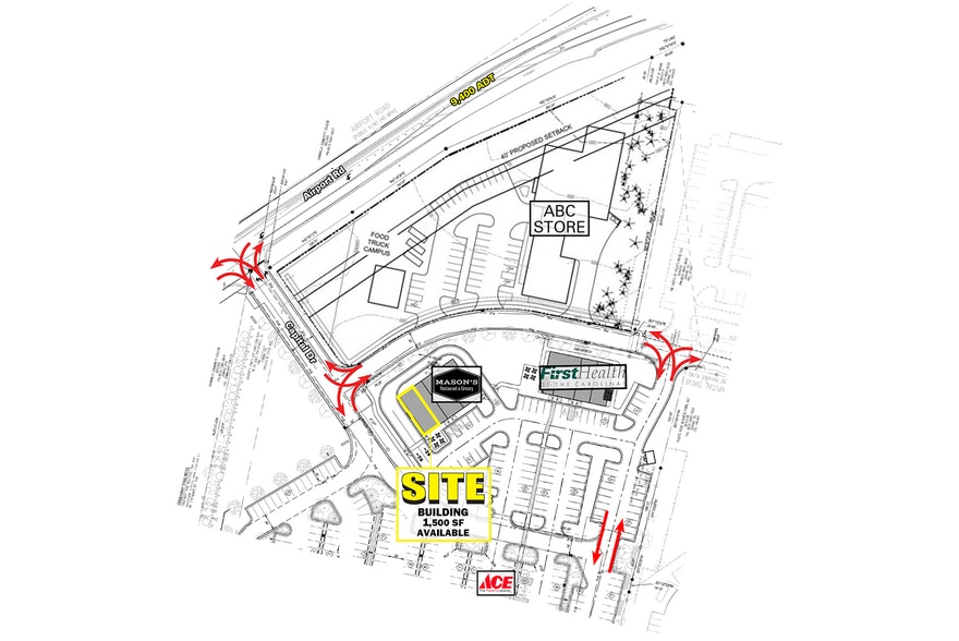 Airport Rd & Capital dr, Carthage, NC for lease - Site Plan - Image 3 of 5