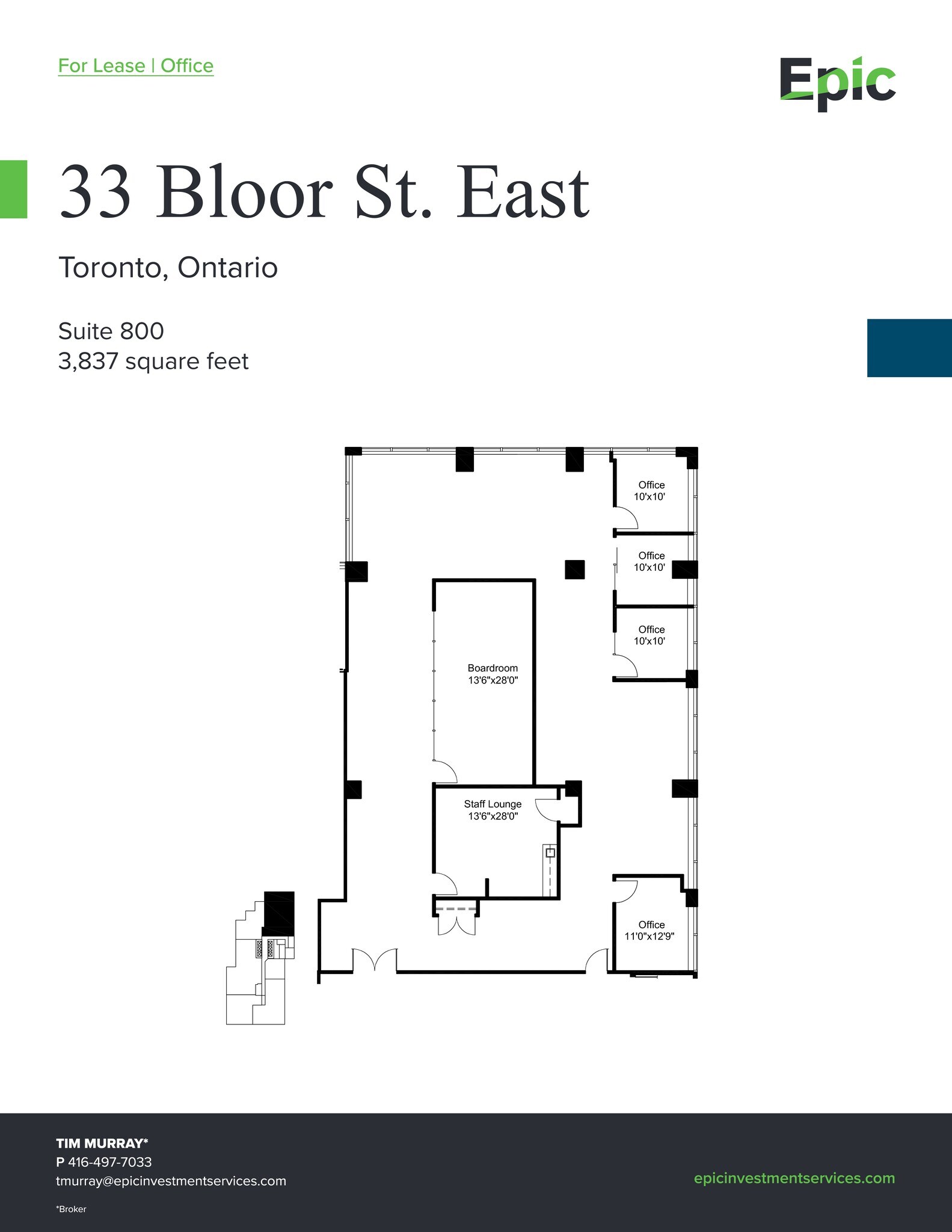 33 Bloor St E, Toronto, ON for lease Site Plan- Image 1 of 1