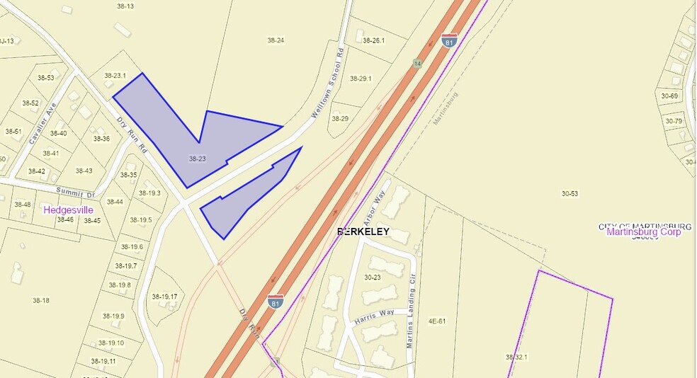 0 Dry Run Road, Martinsburg, WV for sale - Building Photo - Image 2 of 2