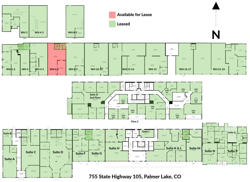 755 Highway 105, Palmer Lake, CO for lease - Floor Plan - Image 2 of 8