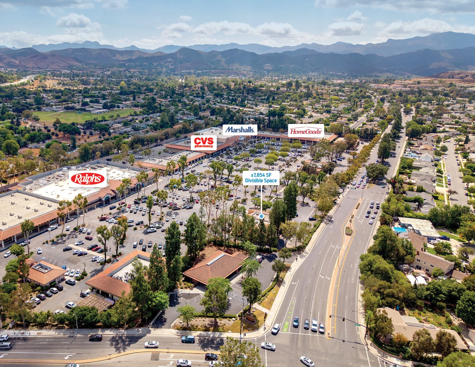 1300-1530 N Moorpark Rd, Thousand Oaks, CA for lease Aerial- Image 1 of 3