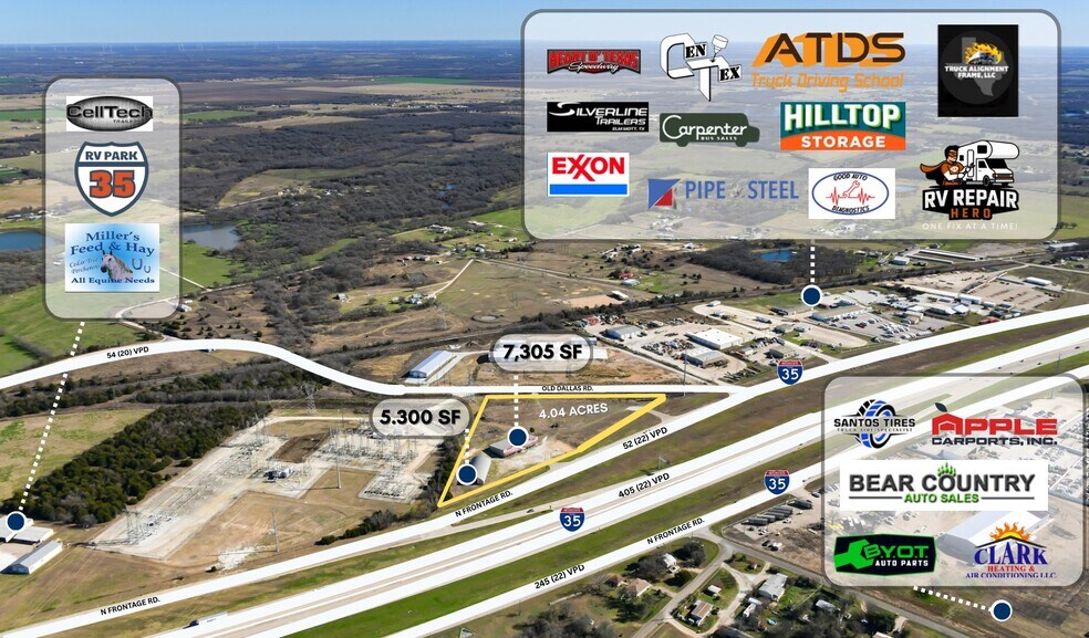14656 N Interstate Highway 35, Elm Mott, TX à vendre - Photo du bâtiment - Image 2 de 7