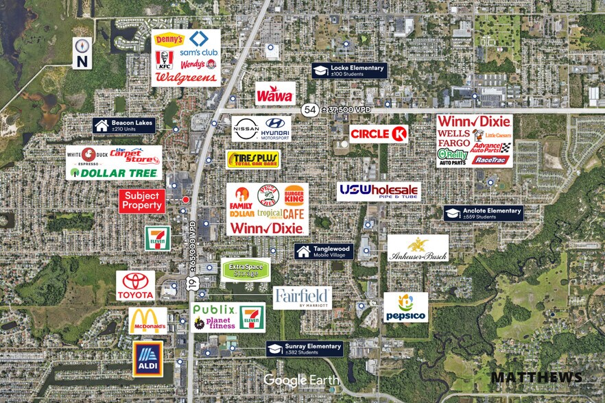 3511 US Highway 19, New Port Richey, FL à vendre - Photo du bâtiment - Image 3 de 3