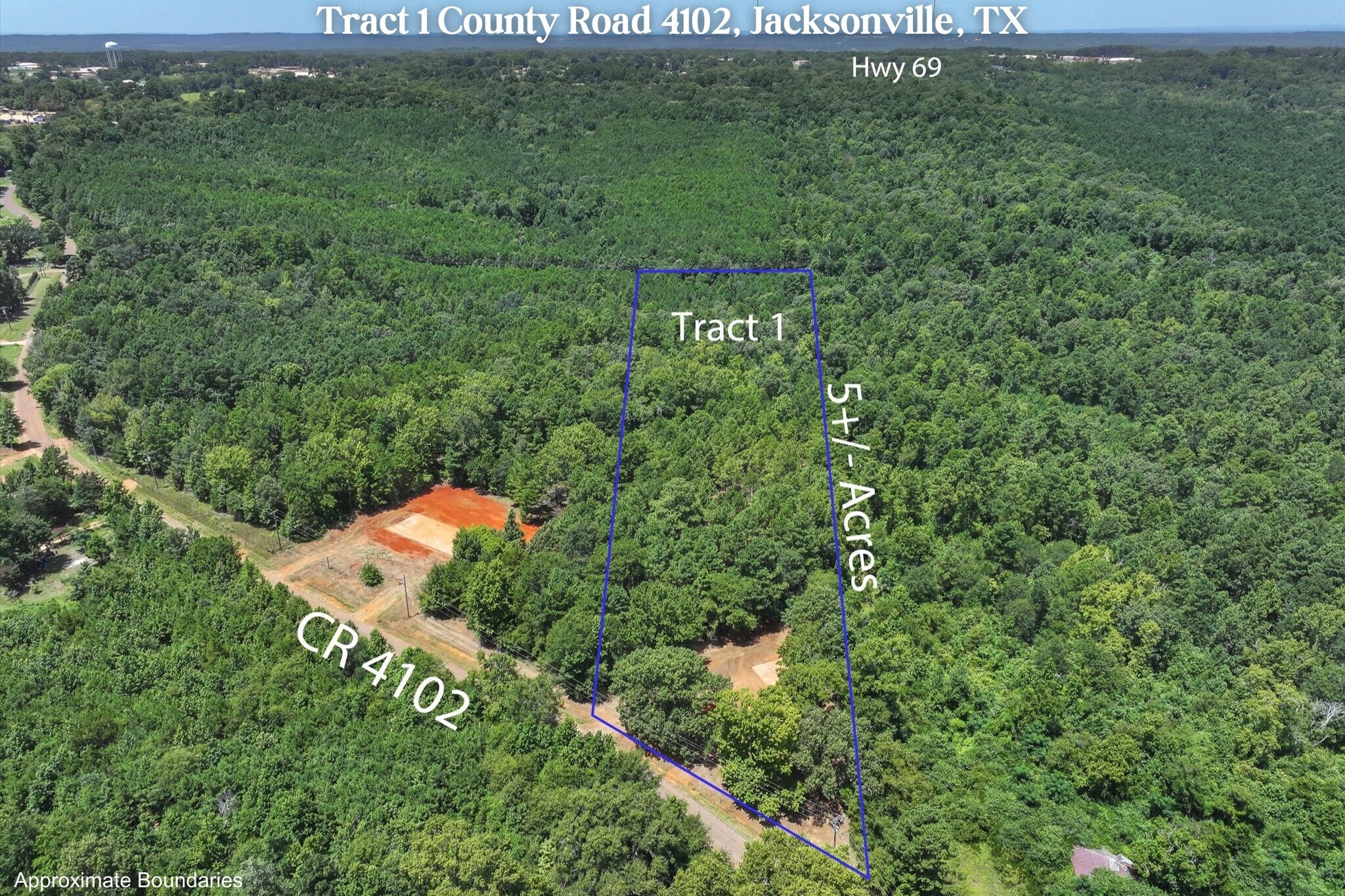 Tract 1 County Road 4102, Jacksonville, TX à vendre Photo principale- Image 1 de 28