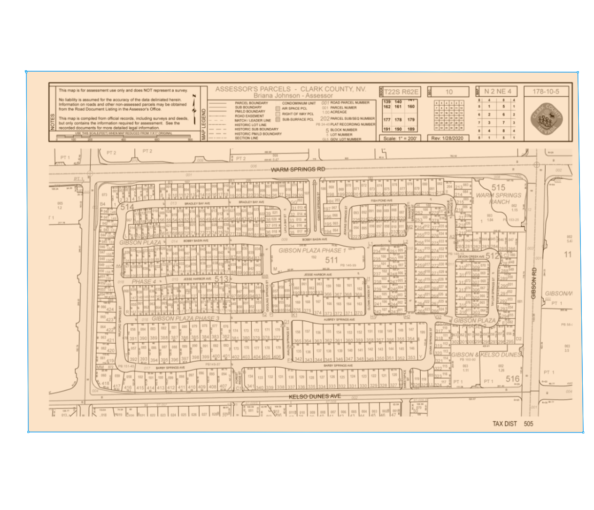 1136 Bradley Bay Ave, Henderson, NV à vendre Plan cadastral- Image 1 de 2