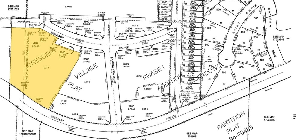 Crescent Ave, Eugene, OR à vendre - Plan cadastral - Image 2 de 2