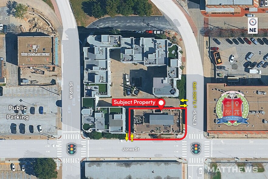 715 Jones St, Fort Worth, TX à louer - Photo du bâtiment - Image 2 de 4