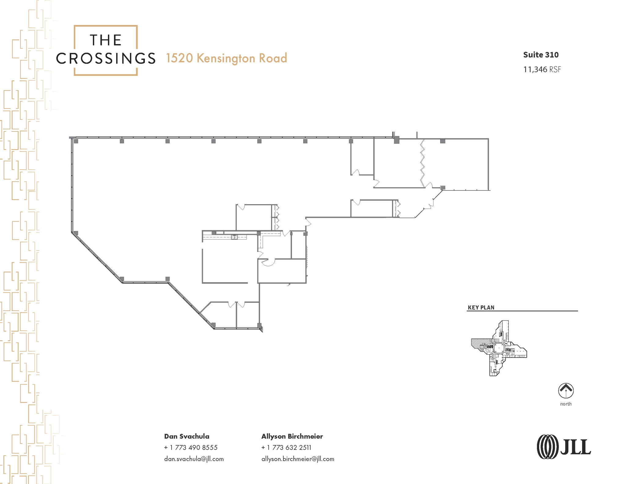 1520 Kensington Rd, Oak Brook, IL for lease Floor Plan- Image 1 of 1