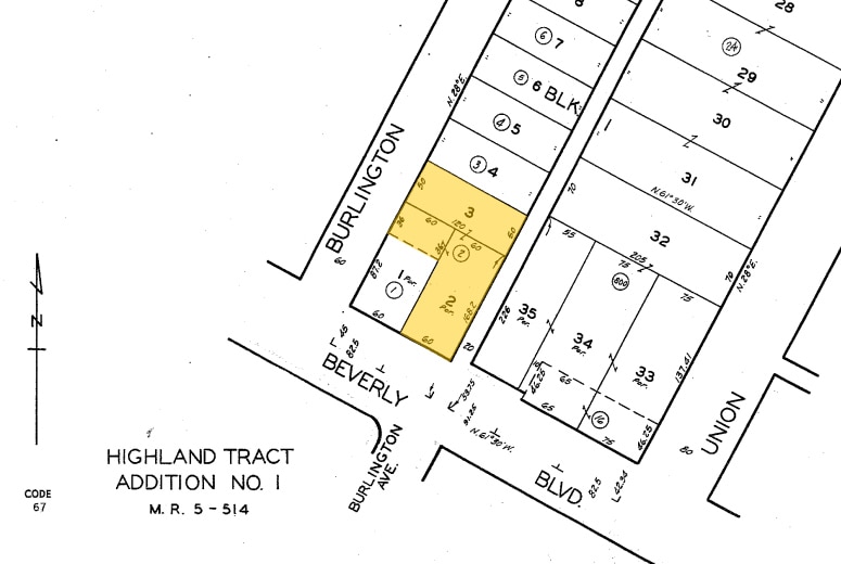 1725 Beverly Blvd, Los Angeles, CA à louer - Plan cadastral - Image 2 de 18