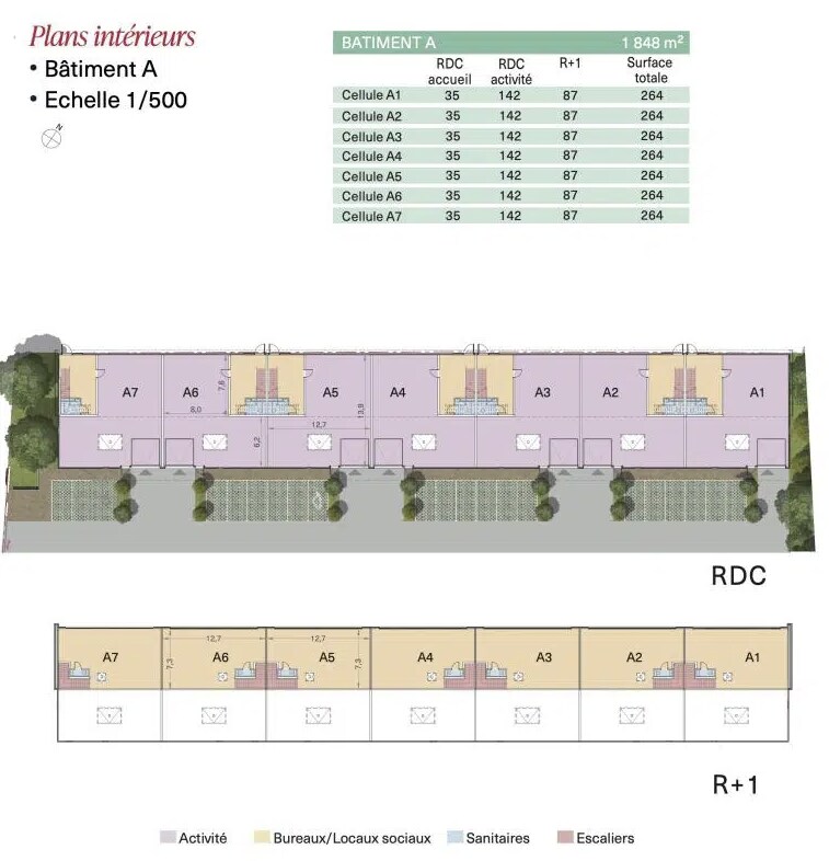 Stains, SSD 93240 - Unit A1 -  - Floor Plan - Image 1 of 3