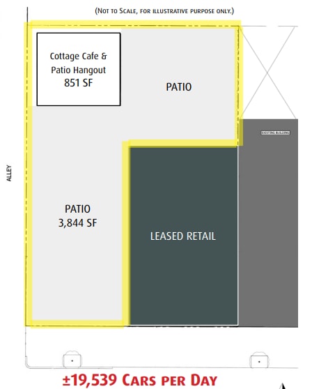 3124-30 University Ave, San Diego, CA à louer Plan d’étage- Image 1 de 1