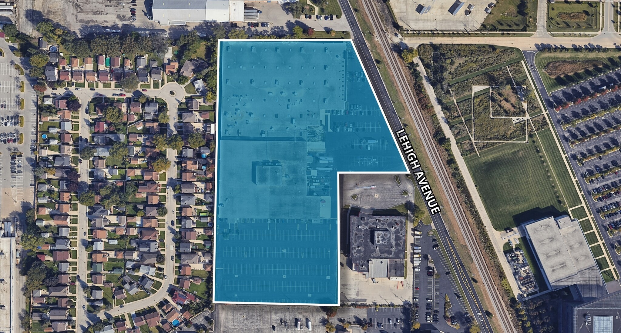 7410 Lehigh Ave, Niles, IL for lease Plat Map- Image 1 of 2