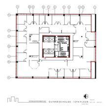 727 7th Ave SW, Calgary, AB à louer Plan d’étage- Image 1 de 1