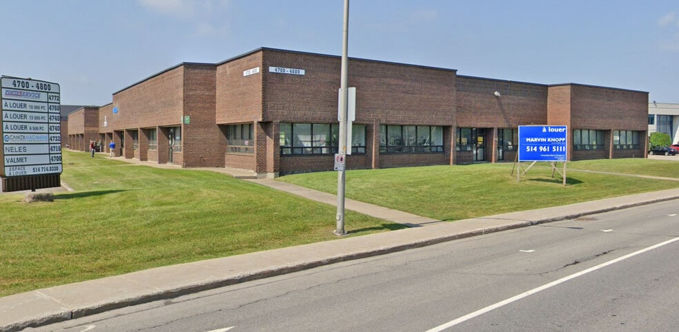 4700-4800 Boul Thimens, Montréal, QC à louer - Photo du bâtiment - Image 2 de 3