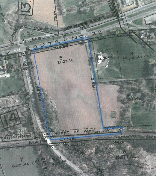 1421 US Highway 22, Clinton Township, NJ à vendre - Aérien - Image 1 de 4