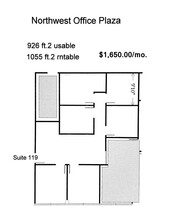 1750 N Collins Blvd, Richardson, TX for lease Floor Plan- Image 1 of 2