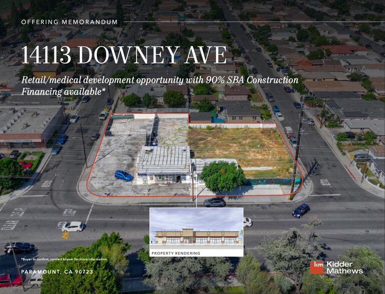 14107-14113 Downey Ave, Paramount, CA à vendre - Photo du bâtiment - Image 1 de 11