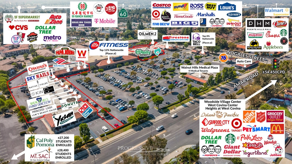 18732-18744 Amar Rd, Walnut, CA for sale - Building Photo - Image 2 of 11