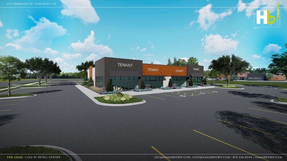 Corner of Fair Park Blvd. & Parkwood Dr, Jonesboro, AR for lease - Building Photo - Image 3 of 5