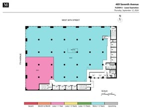 469 Seventh Ave, New York, NY for lease Site Plan- Image 2 of 2