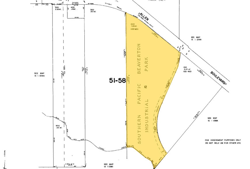 10140 SW Allen Blvd, Beaverton, OR à louer - Plan cadastral - Image 3 de 4