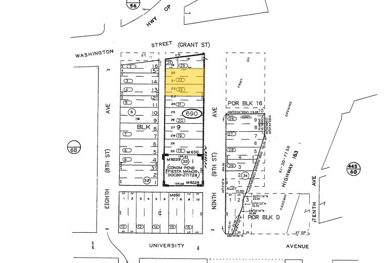 3980 9th Ave, San Diego, CA à vendre - Plan cadastral - Image 2 de 12