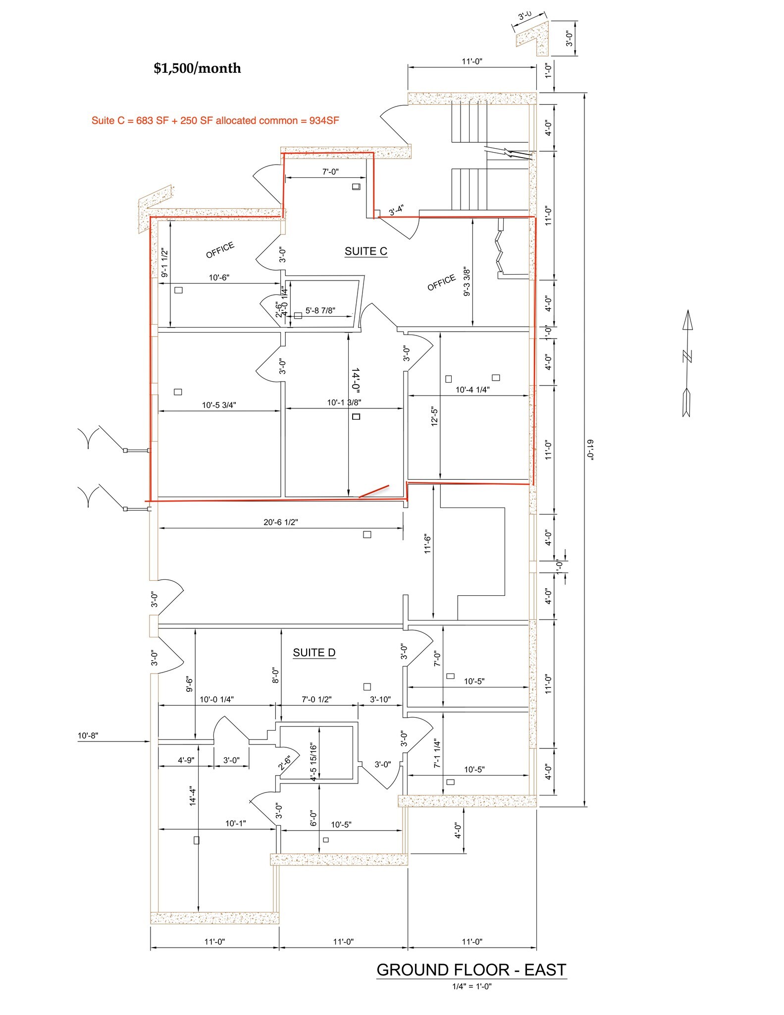 1419 Alexandria Pike, Fort Thomas, KY à louer Plan de site- Image 1 de 1