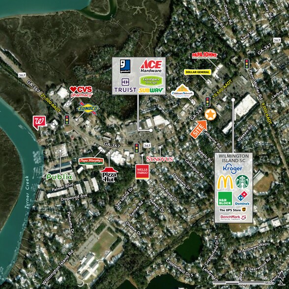 435 Johnny Mercer Blvd, Wilmington Island, GA à louer - Photo du bâtiment - Image 2 de 2