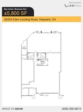 3582-3588 Arden Rd, Hayward, CA for lease Floor Plan- Image 1 of 1