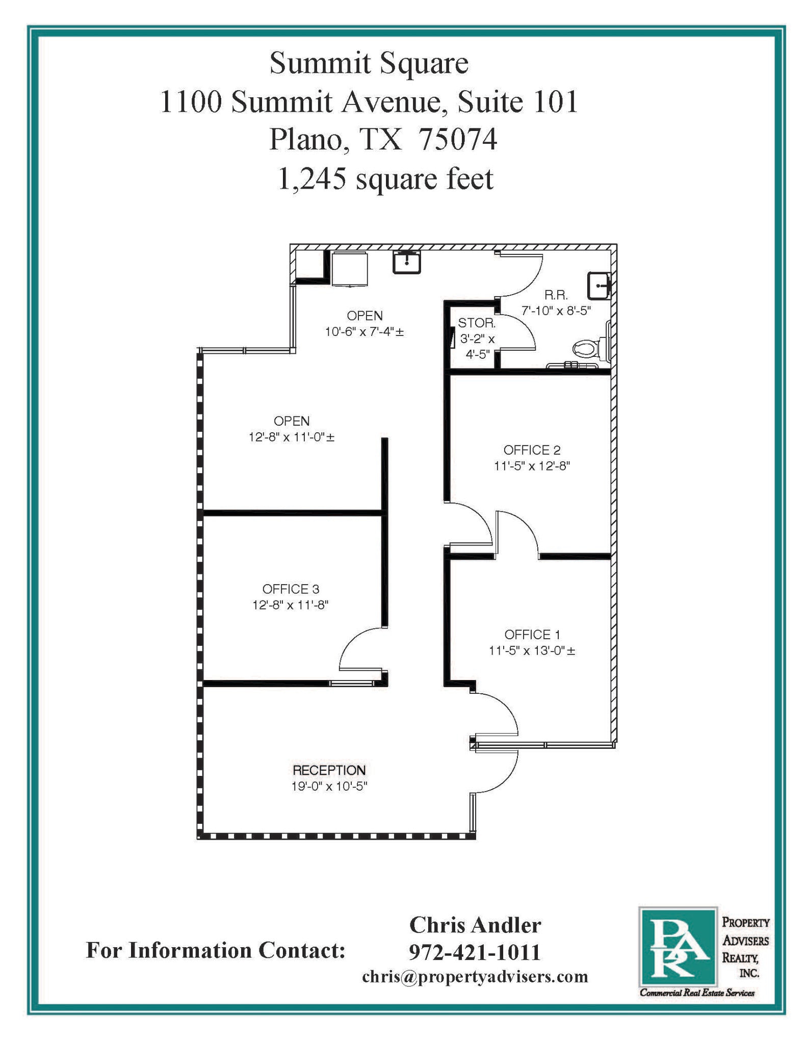 1100 Summit Ave, Plano, TX for lease Floor Plan- Image 1 of 1