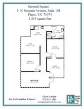 1100 Summit Ave, Plano, TX for lease Floor Plan- Image 1 of 1